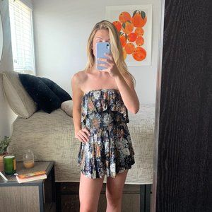 Blue Life / Smocked Floral Dress